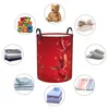 Sacs à linge Panier de pliage Panier de piment frais piment des vêtements sales rangement Bucket Wardrobe Vêtements Organisateur Hamper