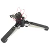 Caméras Tripie rétractable de rotation en métal tactique à 360 degrés avec back d'épaule à montage de support de joug