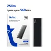 NETACポータブルSSD 2TB外部ハードドライブSSD 500GB 1TB 250GB外部固体状態ドライブSSDディスクUSBタイプC用ラップトップ