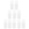 Storage Bottles 24 Pcs Bottled 10ml Flip Top Travel Shampoo Containers Plastic Empty Makeup