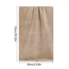 Serviette 35 75 cm Coral Velvet Washrag Face les serviettes Confort Absorbant doux Absorbant Microfibre Breffe de Noël Dry Home Christmas Gift