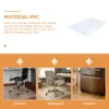 Carpets Transparent Refrigerator Mat Floor Protective Waterproof Chair Carpet Under For Hardwood Floors Clear Office Nonslip Rug