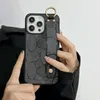 Retro Desigenr Mens IPhone Cases 15plus 15promax 13 14promax XS Max 12pro Wrist Strap IPhone Cases Fashion Mobile Phone Cover For Men