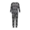 Home Clothing Men's Autumn And Winter Casual Loose Fitting Long Matching Christmas Pajamas For Family Of 5 Plaid
