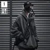 Sweat à capuche masculin 11 Bybb Dark 2024 Hoodie Men Techwear Fonction surdimensionnée Hip Hop Streetwear Pullover Sweatshirt Harajuku