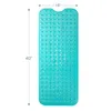 Bath Mats QWE123 Anti Slip Mat Suction Cup Safety Shower Bathtub Mildew Resistant Bathroom Floor PVC Waterproof Massage Foot Pad