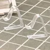 Clips de nappe en tissu 8 pièces Plastique claire résistante à glissement sécurisé pour la fonction d'utilisation de la fête en plein air