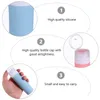 Storage Bottles 3 Pcs Silica Gel Bottle Travel Containers Refillable Hair Shampoo Empty Dispenser Silicone