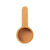 Coffee Scoops Wooden Mesury Scoop Multifonctional Spoon Environment Protection Accessoires pour la poudre d'épices à sucre