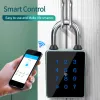 Verrouiller 4 façons de déverrouiller Tuya ou TTLOCK application étanche mot de passe de mot de passe RFID Card RFID USB GAPPEL SMARTOCK RECHARGÉable Bluetooth Smart Door Lock