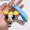 Fashion Cartoon Movie Character Keychain Rubber en Key Ring voor Backpack Jewelry Keychain 083616