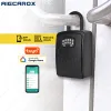 Vergrendeltuya Lock Box IP67 Waterdichte invoer TT Lock Fingerprint Smart Life App Slide Main Deur WiFi Smart Door Slot Key Box