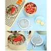 Dinnerware Stackable Stainless Steel Lunch Box 2Layer Bento BPA Free Thermal Container Picnic Office Kids Workers School