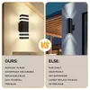 Wall Lamp Decor Light E27 Bulb Socket LED Sconce Outdoor Waterproof External Stairs Lights Entrance Fixture Home Decorative