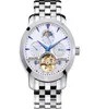 Mens horloges mannelijke handmatige mechanische roestvrijstalen horloges skelet luxe mechanische automatische horloges waterbestendige klok9914915