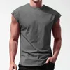 UOMINO CAPILE SSINEVELLE CASSIONE TASCA SCRITTA Slimina Slim O NACK CORSA SERVABILE ALLE ALLEGNO TERCA FRESABILE FITNESS MUSSHBUILDING MUSCLE SHIRT SHIRT 240402