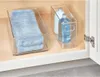 Bouteilles de rangement Bac d'organisateur d'armoire empilable en plastique avec poignées clairs 14,6 "x 8" 4 "Conteneurs alimentaires CONTENEUR Articles de cuisine