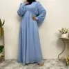 Roupas étnicas moda feminina muçulmana manga longa maxi vestido dubai abaya peru kaftan islâmico manto árabe 2024 eid musulmane vestidos