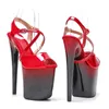 Dance Shoes Women Fashion 20CM/8inches PU Upper Plating Platform Sexy High Heels Sandals Pole 183