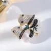 Brooches Donia Jewelry Fashion Chinese Style Shell Pearl Panda Brooch Luxury Coat Pin Buckle Joker Men And Women Accessories