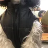 Köpek Giyim Yüzü Punch Pet Ceket Kış Sıcak Yağmur Arası Pamuk Giyim Anti Pamuk Giysileri Rüzgar Yoksul Yağmur Değişimi Köpek için Büyük Malzemeler