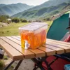 Vattenflaskor 3L kylskåp dryck dispenser med tapp sommarläcksäker kylskåp dryck för utomhus picknickfest