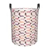 Sacs à linge Dckelhund Hamper Grand panier de rangement de vêtements Diry Sausage Dog Lovers Toys Bin Organisateur pour Boy Girl