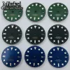 Kits Miuksi 29 mm Black Green Blue Watch Cador