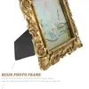 Frames Decor Decor European Retro résine PO Cadre Small Picture Affichage Vintage Wall Desk accessoires