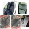 Car Seat Covers Universal Full Set PU Leather Cover Auto Front Rear Back Protect Cushion Pad For Truck Small