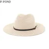 Kleine 52-54cm hoeden voor vrouwen Kinderen Kind Straw Hat Summer Outdoor Boy Girl Sun Bescherming Strandhoeden Sombreros de Mujer 240319