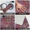 Carpets Kashan Central Persian Silk Doormat Rug Carpet Mat Footpad Polyester Non-slip Dust-proo Entrance Kitchen Bedroom Balcony Toilet