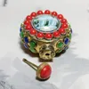 Pendant Necklaces Crafts Luminous Snuff Bottle Copper Tibetan Goods