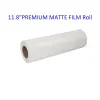 Paper DTF -overdrachtsfilm 11,8 "x 328 ft DubbleSide Matte Hot Peel en Cold Peel voor Dyi Direct Print op T -shirts textiel