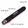 HONEST 503 PENCIL TORCH 503JET Outdoor Lighter Torch Jet Windproof Flame Pencil Butane Gas Refillable Fuel Welding Soldering Tobacco Cigarette Pen Lighters