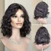 Toppers Virgin Human Hair 20x20 cm Silk Base Topper żydowskie peruki Pełna koniec fala naturalna skóra Top Peruki dla białych kobiet