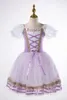 Ballettkleid für Kinder Giselle Professionelle Wettbewerb Tanz Tanz Lila Puffy Rock Langes Kleid Erwachsener Ballettkostüm 240325