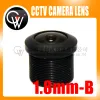 Filters 5st/Lot 1,8mm Lens M12 F2.0 1/3 "och 1/4" CCTV -kortlins för CCTV -säkerhetskamera bilkamera IP -kamera etc.