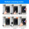 Keypads WiFi Tuya App Smart Door Lock Keyboard RFID Access Controller Waterproof Metal Keypad Concealed Install Biometric Access Control