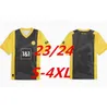 S-4xl Dortmunds 50ª edição especial 23 24 Kit de camisas de futebol quarto 4º Sancho 2023 2024 Haller Reus Moukoko Brandt Trikot Anniversary Football Tamanho 999