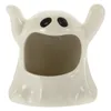 Titulares de velas Cerâmica Hallowen Halloween Candlestick Supply Desktop Festival Hedgehog Gifts