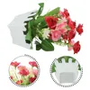 Decorative Flowers Plastic Artificial Pot Plant Durable High Quality Material Indoor & Outdoor Lifelike 13 15cm Brand