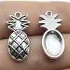 Charms tillbehör för kvinnor ananas smycken hängen 24x12mm 10 st