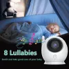 Moniteurs moniteur de 4,3 pouces pour bébé avec 2300 mAh de vie de batterie Video Caméra sans fil et audio Interphone Auto Vision nocturne Babysitter pour enfants