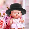 Hondenkleding 6 PCS Jazz Hat Mini Man Miniature Dolls Hoeden Crafts Doek medium honden