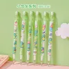 Lápices 60 pcs/lote Kawaii Dinosaur Rabbit Peach Mechanical Pencil Cute 0.5 mm Dibujo escribiendo suministros de oficina de escuela de lápiz automática