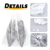 Storage Bags ABSF 100Pcs Non-Woven Shoe Dust Covers Dustproof Drawstring Clear Bag Travel Shoes Home Organization