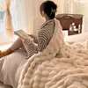 Blankets JBTP Tuscan Imitation Fur Blanket Bedspread On The Bed Plaid Fleece Sofa Cover Carpet Christmas Halloween Gift