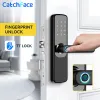 Verrouiller Bluetooth Empreinte digitale TTLOCK CODE DE CODE DE CODE TOCK ÉCRAN-ÉCRONNEMENT SMART DOOR SECURIT