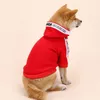 Ubrania z odzieży dla psa na zimowe swobodne i ciepłe bluzy z kapturem z kapturem małe rasy psychiczne z kapturem z kapturem